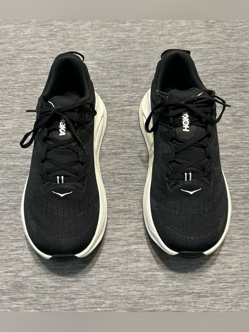 Hoka Men’s Gaviota 6 Running Shoes Size 12 D Black White